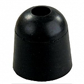 Rubber Door Stop Bumper Black - 11745