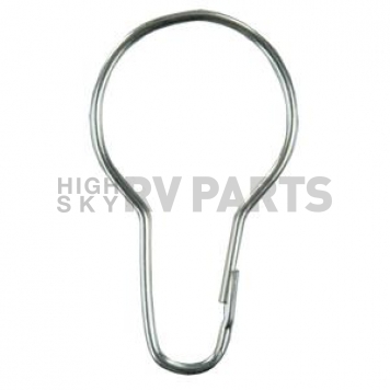 Shower Curtain Snap Closure Steel Ring (Pack Of 12)