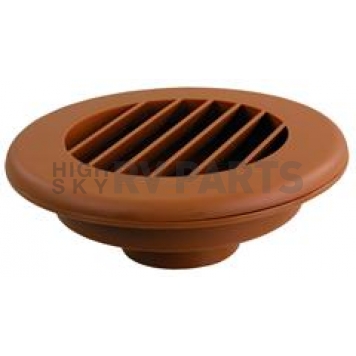 JR Products Heating/ Cooling Register - Round Tan - HV2TN-A