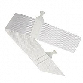 Window Curtain Glider Type C - 72 inch White - 81355