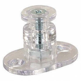 Window Shade Cord Retainer Clear