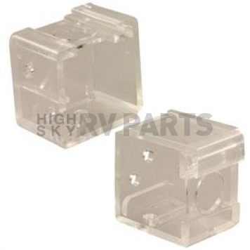 JR Products Window Shade Mounting Hardware Clear - Set Of 2 - 81915
