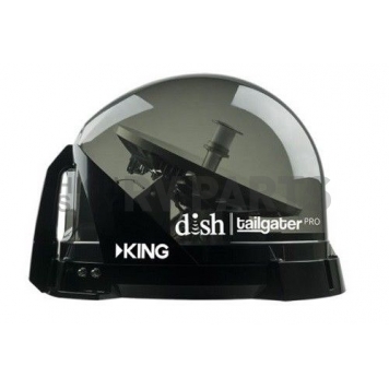King VQ4900 DISH Tailgater Satellite TV Antenna Smoke - DTP4900