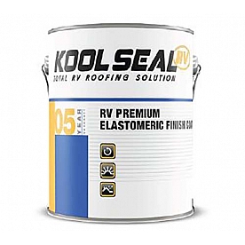 KST Coating Premium Elastomeric RV Roof Coating White 1 Gallon