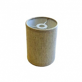 LaSalle Bristol Interior Light Shade Barrel - Beige Fabric 