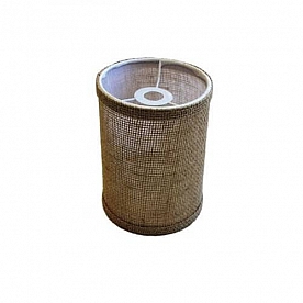 LaSalle Bristol lights interior Barrel Lamp Shade - Burlap