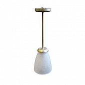 LaSalle Bristol Pendant LED Light Brushed Nickel with Frosted Globe - 12 Volt 