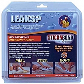 Leisure Time STICKNBOND RV Roof Repair Patch 6 inch x 6 inch