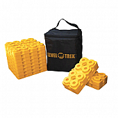 Level-Trek Leveling Block 8.5 inch x 8.5 inch - 36000 LB Plastic - Set of 4 - LT-80020 