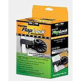 Level-Trek Awning Fabric Clamp Set Of 2 Black LT-80101