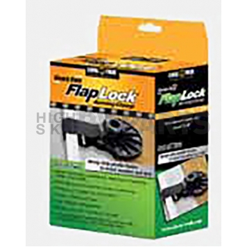 Level-Trek Awning Fabric Clamp Set Of 2 Black LT-80101
