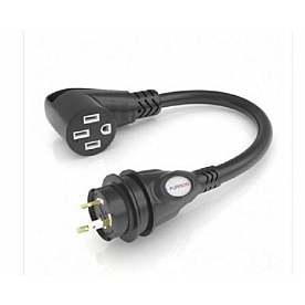 Furrion RV Power Cord Adapter 50 Amp Female 30 Amp Male - FP5230R-SB
