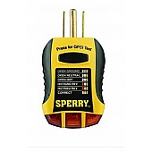 Marinco RV Circuit Tester, 0 To 120 Volt AC 0-60 Hz, With Light Indicator