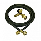 Marshall Excelsior Propane Adapter Fitting - Thermoplastic And Brass - MER471