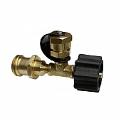 Marshall Excelsior Propane Adapter Fitting - Brass - ME418