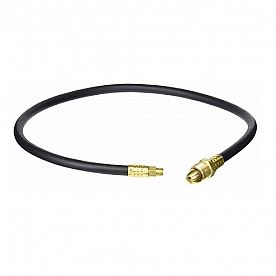 Marshall Excelsior Propane Hose Excess Flow Male POL 7/8 inch x 1/4 inch Inverted Flare - 48 inch