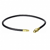 Marshall Excelsior Propane Hose Male POL 7/8 inch Nut x 1/4 inch Inverted Flare - 30 inch - MER401-30