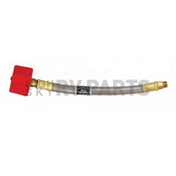 Marshall Excelsior Propane Hose Type 1 Connection x 1/4 inch Male Inverted Flare - 24 inch - MER425HSS-24P 