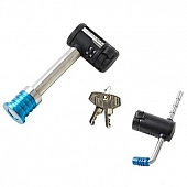 Master Lock 5/8 inch Receiver Lock with Adjustable Coupler Latch Lock - 1481DAT