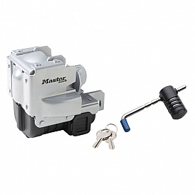 Master Lock Heavy Duty Trailer Coupler Lock for 2-5/16 inch Coupler - 3784DAT 