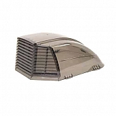 Maxxair II Roof Vent Cover Vented On Three Sides Polyethylene Smoke - 00-933073