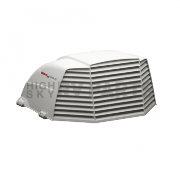 Maxxair II Roof Vent Cover Vented On Three Sides Polyethylene White - 00-933072