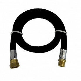 MB Sturgis Propane Hose 3/8 inch F Flare Swivel x 3/8 inch M Pipe Thread - 36 inch - 100429-36PKG
