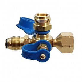 MB Sturgis Propane Adapter Fitting Sturgi-Stay - Brass