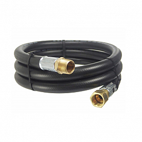 MB Sturgis Propane Hose 3/8 inch Female Flare Swivel x 3/8 inch Male Pipe Thread - 48 inch