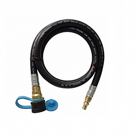 MB Sturgis Propane Hose Male Quick Disconnect x Female Quick Disconnect Plug 48 inch