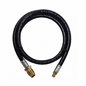 MB Sturgis Propane Hose POL x 1/4 inch Inverted Flare - 36 inch - 100019-36PKG 