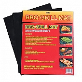 Cooking Mat Black Non-Stick Coated Fiberglass Fabric