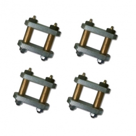 MOR/ryde LRE Heavy Duty Leaf Spring Shackle Kit for Tandem Axle - LRE12-001