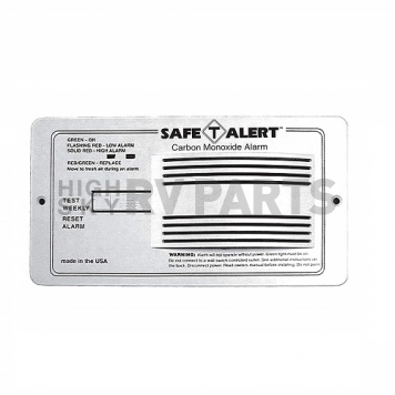 Safe-T-Alert Carbon Monoxide Detector - Flush Mount White - 65-542-WT