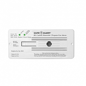 Safe-T-Alert Carbon Monoxide Detector - Flush Mount White - 35-742-WT