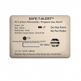 Safe-T-Alert Carbon Monoxide Detector - Surface Mount White - 25-741-WT