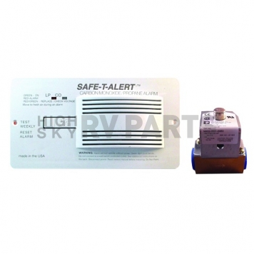 Safe-T-Alert Gas Leak Detector Shut Off Kit 70 Series - White 70-742-P-R-WT-KIT 