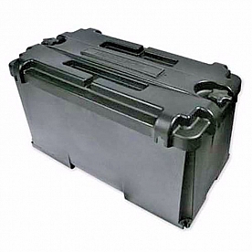 Noco 4D Commercial Grade Battery Box Black Polyethylene Plastic