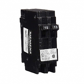 Siemens Duplex Circuit Breaker 15A/15A - ITEQ1515 
