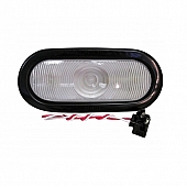 Peterson Mfg. Back Up Light Clear Oval Housing Incandescent