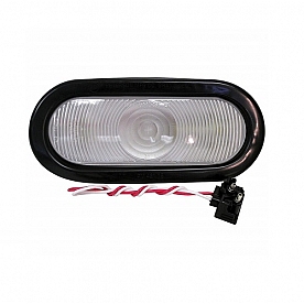Peterson Mfg. Back Up Light Clear Oval Housing Incandescent