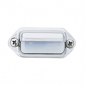 Peterson Mfg. Courtesy Light Clear Incandescent with Chrome Plated Housing