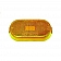 Peterson Mfg. Side Marker Clearance Light Oval - Incandescent Amber Lens - V128A