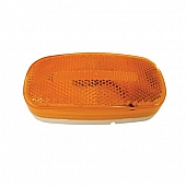 Peterson Mfg. Side Marker LED Light Clearance Oval - with Amber Lens - V180A