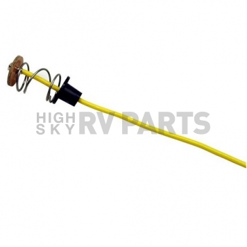 Trailer Light Connector Pigtail 10 inch Brass Contact - 411-07