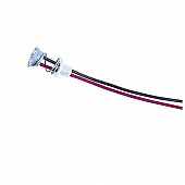 Trailer Light Connector Pigtail 10 inch Double Contact - 413-07