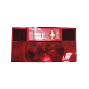Peterson Mfg. Trailer Stop/ Turn/ Backup/ Tail Light Incandescent Rectangular Red