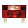 Peterson Mfg. Trailer Stop/ Turn/ Backup/ Tail Light Incandescent Rectangular Red with License Light