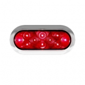 Peterson Mfg. Trailer Surface Mount Stop/ Turn/ Tail Light LED Oval Red
