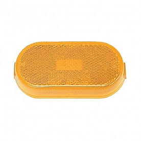 Peterson Mfg. Turn Signal-Parking-Side Marker Light Oval Amber Lens - V108-15A